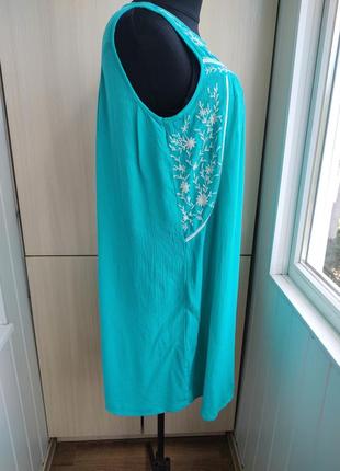 Вискозное тонкое лёгкое платье сарафан.3 фото