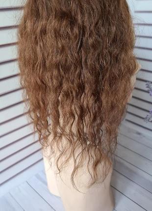 Накладка топпер макушка 100% натуральный волос