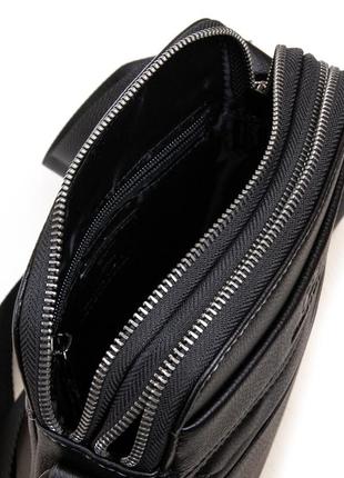 Сумка мужская планшет кожа bretton 1670-6 black4 фото