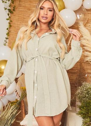 Рубашка для беременных plt (без пояса)