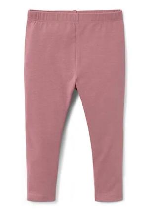 Джерсі легінси з органічної бавовни від tchibo, розмір 98-104, рожевий, 1 шт, нові