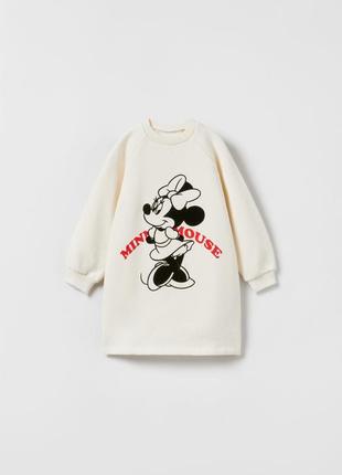 Байка сукня туніка zara disney minnie плаття оверсайз зара