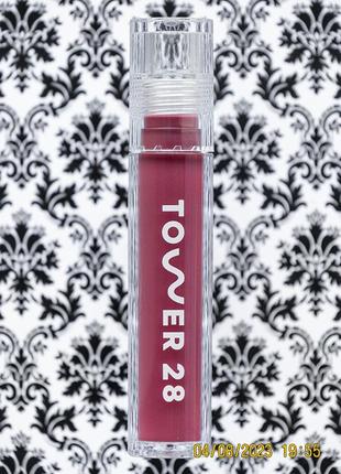 Поживний блиск для губ tower 28 shineon lip jelly sesame тінт бальзам 3.9 г