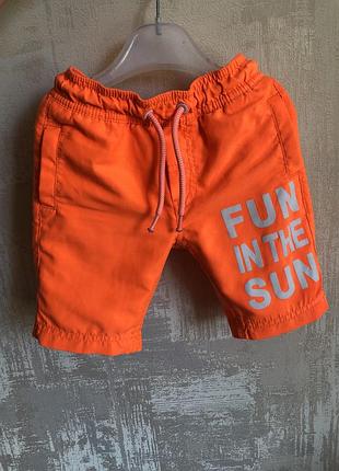 Шорты пляжные плавки 2-3 года palomino