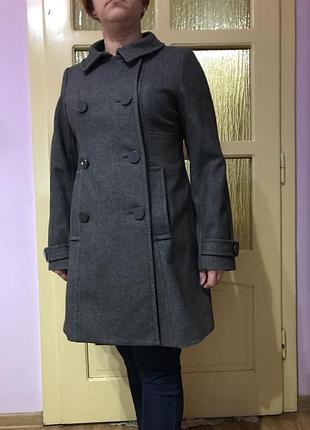 Пальто h&m шерсть