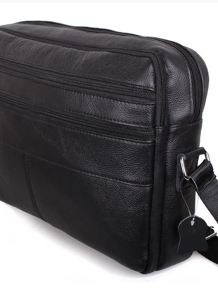 Мужской деловой портфель, сумка для офиса (натуральная кожа)2 фото