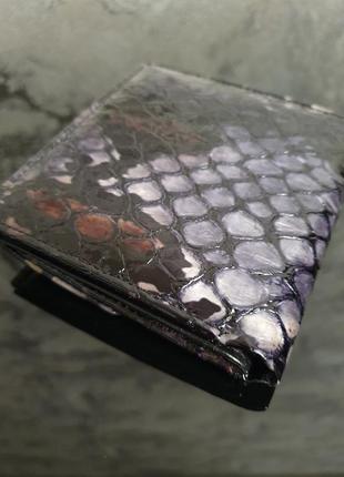 Мега стильний жіночий шкіряний гаманець - портмоне "рептилія2 фото