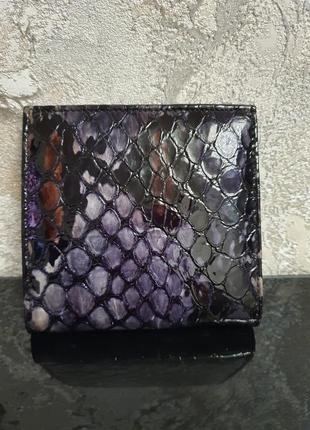 Мега стильний жіночий шкіряний гаманець - портмоне "рептилія4 фото