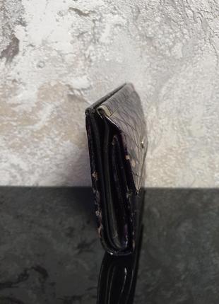 Мега стильний жіночий шкіряний гаманець - портмоне "рептилія5 фото