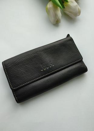 Кожаный кошелек fossil