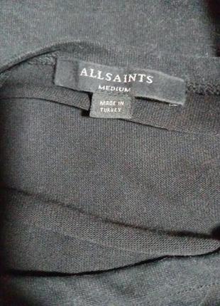 Allsaints молодежный оверсайз лонгслив5 фото