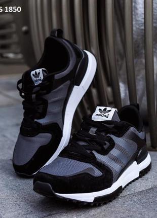 Чоловічі кросівки australia adidas marathon chalk white grey color code black 1850