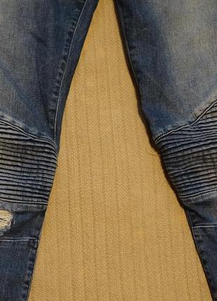 Круті темно-блакитні джинси — елдвуди культового бренда jack&amp;jones. Данія. 34/34.3 фото