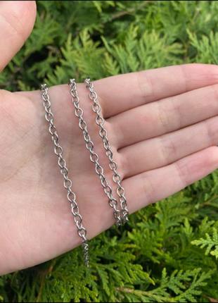 Цепочки из нержавеющей стали якорные 4 мм 60 см