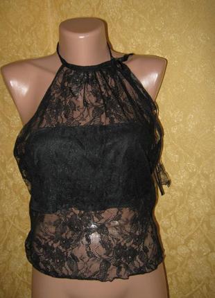 Мереживна маєчка майка мереживною топ американка