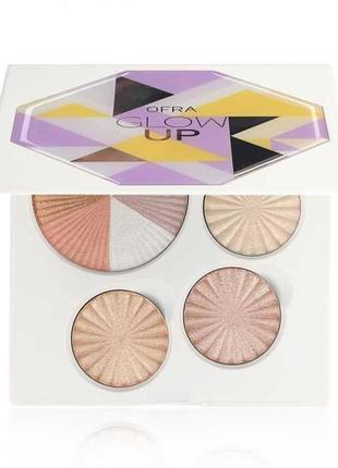 Ofra glow up highlighter palette multicolorпалетка хайлайтеров