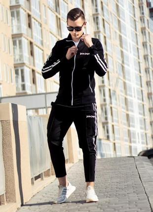 Спортивный костюм palm angels - lines black