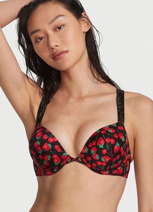 Victoria's secret оригинал купальник вишни клубника стразы2 фото