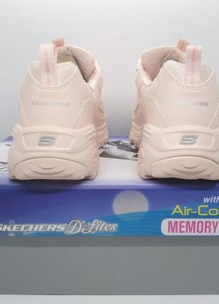 Кожаные кроссовки skechers d'lites оригинал4 фото