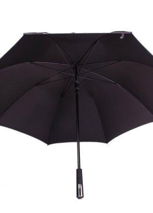 Зонт-трость мужской полуавтомат с большим куполом zest z416703 фото