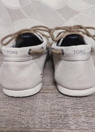 Мужские топсайдеры, мокасины Toms size 43/283 фото