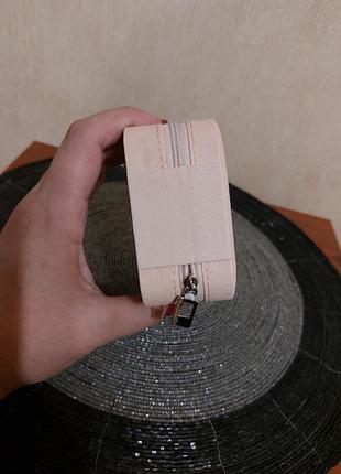 Шкатулка для украшений бижутерии драгоценностей пудра 10 * 10 * 4.7