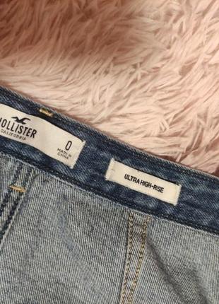 Джинсовая юбка hollister xs5 фото