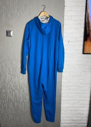 Кигуруми тепла сплошная пижама blue motion, xxl-xxl2 фото