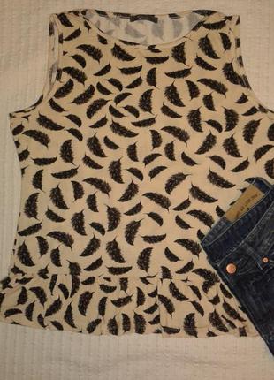 Отличная майка блуза в принт от south, p.16