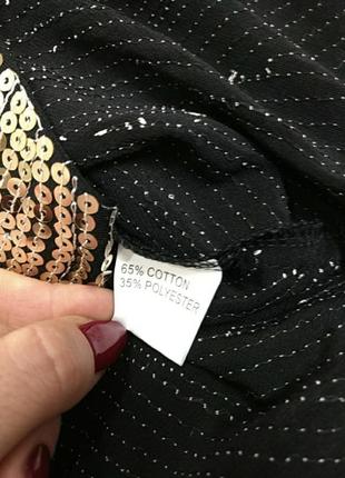 Нарядная блуза в пайетках на новый год8 фото