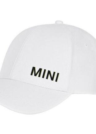 Двоколірна кепка зі словом mini bmw 80165a52a83