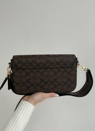 Coach crossbody chocolate