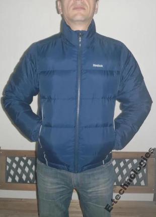 Куртка пуховик reebok global down jacket - s-xs/46