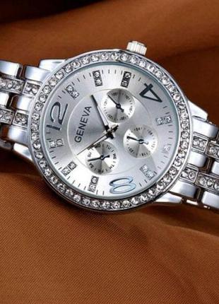 Женские часы geneva silver наручные женские часы наручные женские часы часы женские на руку