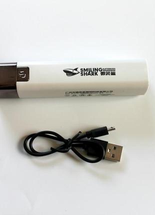 Ліхтарик ручний usb світлодіодний smiling shark 617