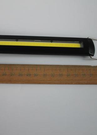 Фонарь аккумуляторный с плавной регулировкой яркости и магнитом для сто переносной фонарик6 фото