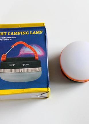 Кемпінговий ліхтар на батарейках ліхтарик підвісний лампа світильник фонарик