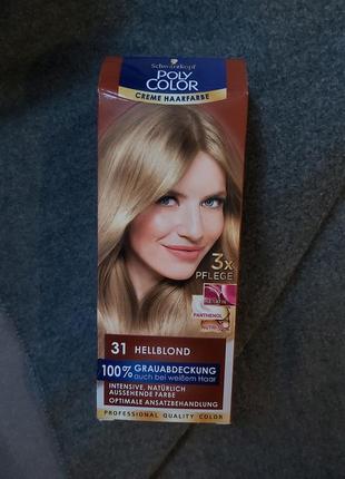 Фарба для волосся schwarzkopf polycolor hellblond