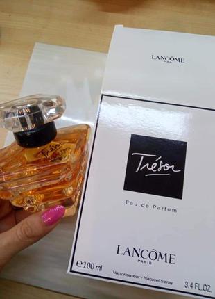 Lancome tresor, 100 мл. тестер, парфюмированная вода2 фото