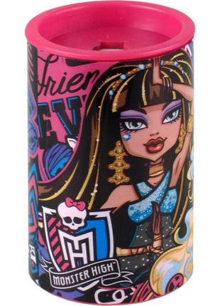 Точилка "kite" з контейнером "monster high" бочонок mh14-118k