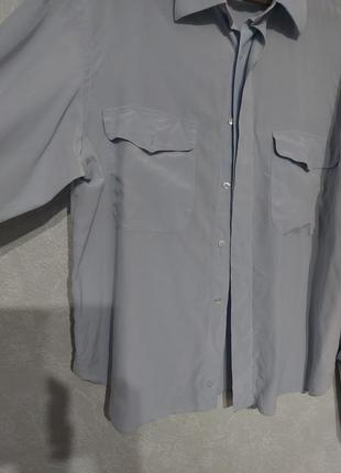 Шелковая мужская рубашка brioni2 фото