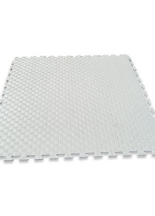 Дитячий килимок-пазл 1000х1000х10 мм білий