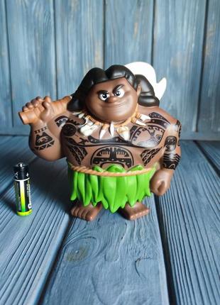 Фигурка резиновая мауи дисней moana