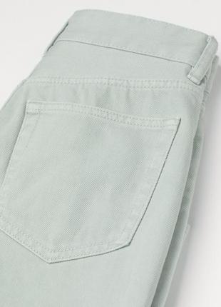 Джинсы  h&m 40 straight high ankle jeans5 фото