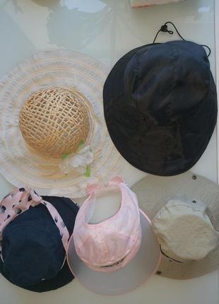 Шляпы женские летние,  размер 56÷57, разные,  оригинальные,1 фото