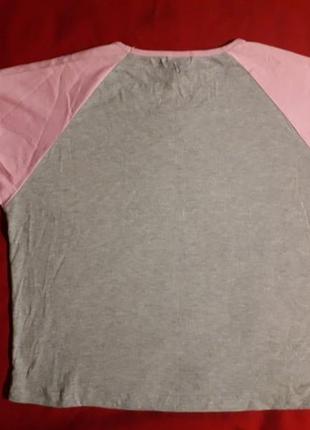 Коттоновая футболка lucie піжамна домашня8 фото