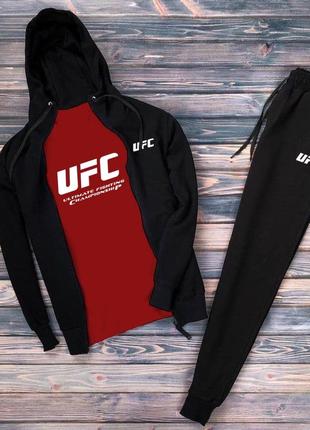 3в1 мужественный спортивный костюм мужской спортивный костюм ufc