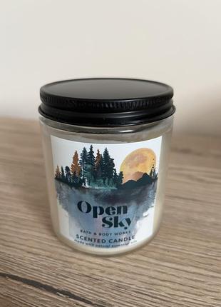 Ароматична свічка bath and body works open sky