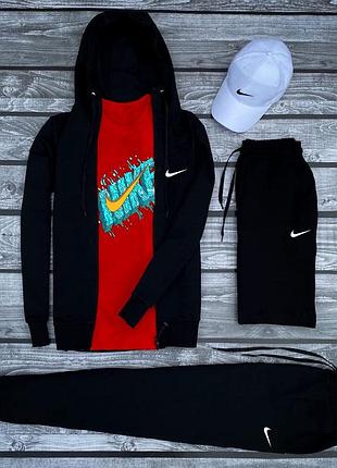 4в1 мужской спортивный костюм чоловічий спортивний костюм nike