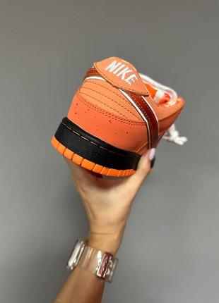 Женские кроссовки nike sb dunk « orange lobster”premium#найк4 фото